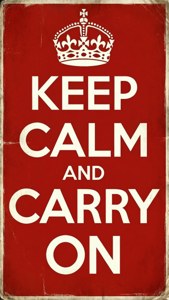 Classic Keep Calm Poster
