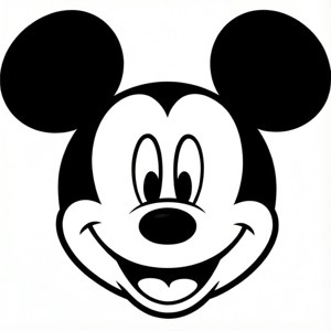 Classic Mickey Silhouette