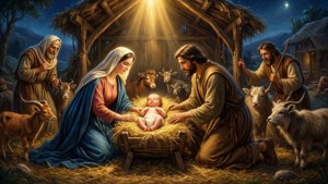 Classic Nativity Manger