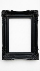 Classic Ornate Black Frame