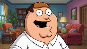 Classic Peter Griffin Portrait