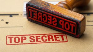 Classic Red Stamp on Folder