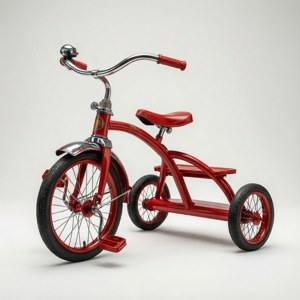 Classic Red Tricycle