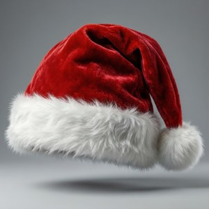 Classic Velvet Santa Hat