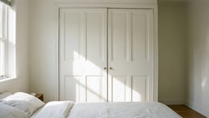 Classic White Paneled Door