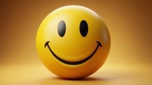 Classic Yellow Smiley Close-Up