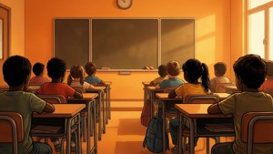 Classroom Silhouettes