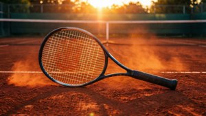 Clay Court Sunset