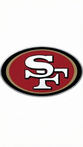 Clean 49ers Logo White