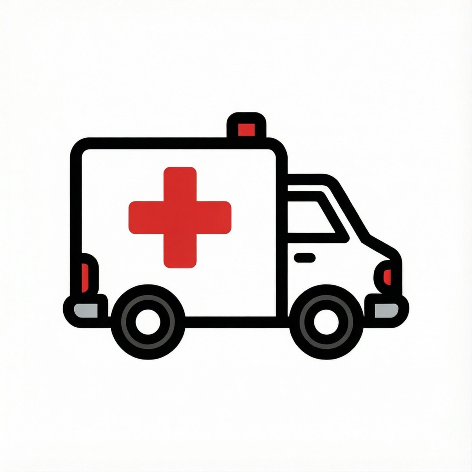 Clean Ambulance Icon by Wallpapers.art Studio