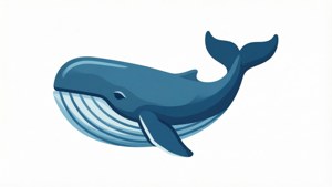 Clean Docker Whale
