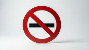 Clean No Smoking Minimal