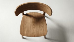 Clean Wooden Top View