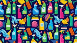 Cleaning Icon Pattern