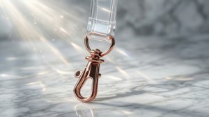 Clear Acrylic Lanyard