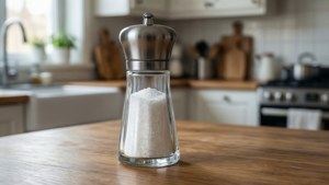 Clear Glass Salt Shaker