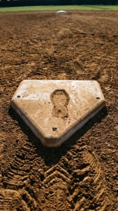 Cleat Marks and Home Plate