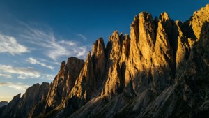 Cliff at Golden Hour