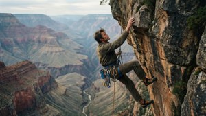 Cliff Edge Climber