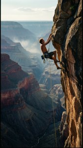 Cliff Edge Climber