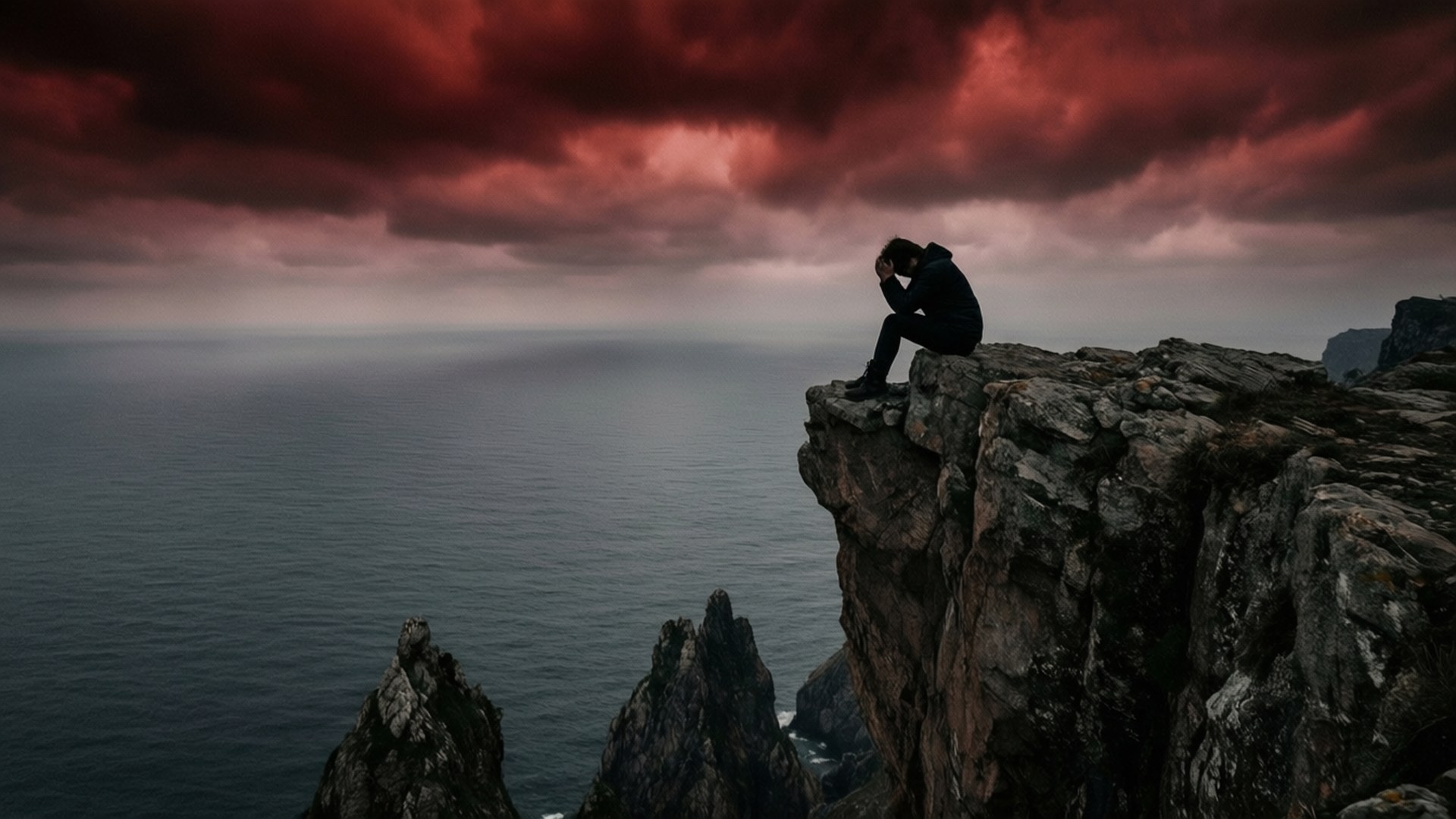 Cliff of Despair by Wallpapers.art Studio