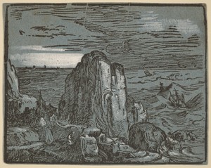 Cliff on a Seashore