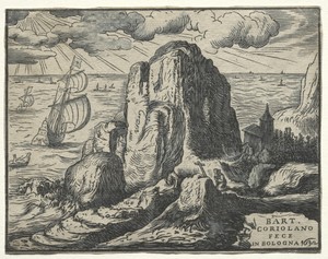 Cliff on the Seashore