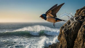 Cliff Takeoff Swallow
