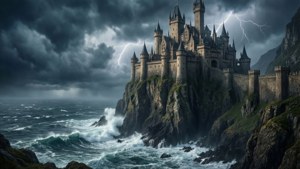 Cliffside Castle Storm