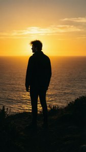 Cliffside Contemplation