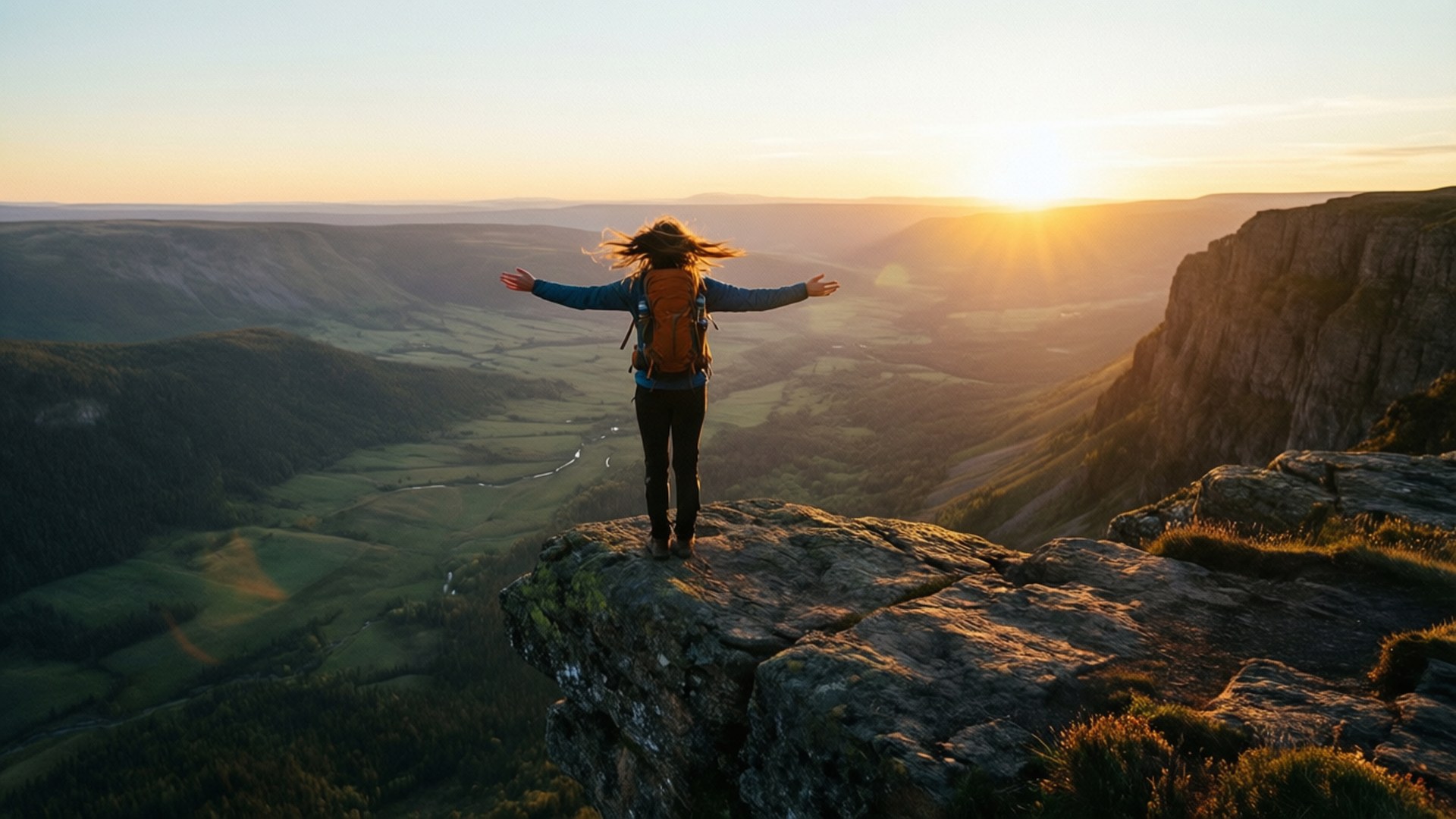 Cliffside Faith by Wallpapers.art Studio