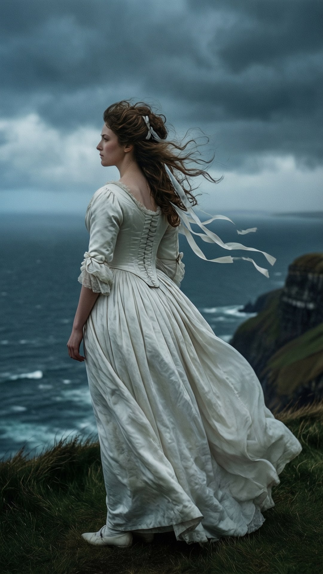 Cliffside Longing by Wallpapers.art Studio