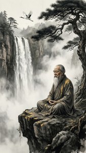 Cliffside Meditation