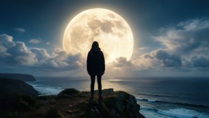 Cliffside Moon Dream