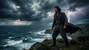 Cliffside Storm Gaze
