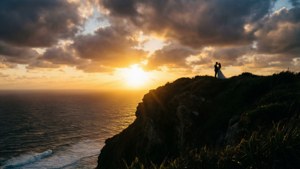 Cliffside Sunset