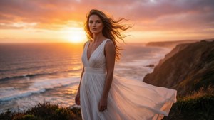 Cliffside Sunset Elegance