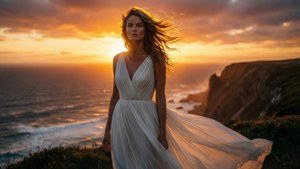 Cliffside Sunset Elegance