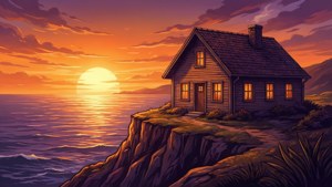 Cliffside Sunset Home
