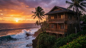Cliffside Sunset House