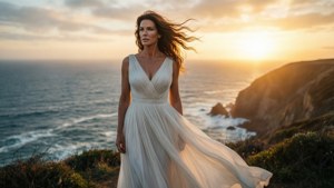 Cliffside Sunset Romance