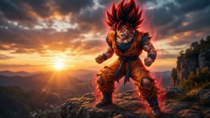 Cliffside Sunset SSJ4