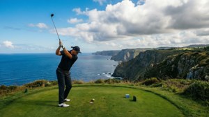 Cliffside Tee Shot