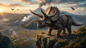 Cliffside Triceratops