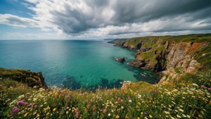 Cliffside Wildflowers