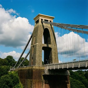 Clifton Bridge Blue Sky