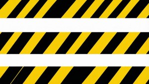 Clinical Caution Stripes