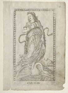 Clio (history) (from the Tarocchi series D:  Apollo and the Muses, #19)