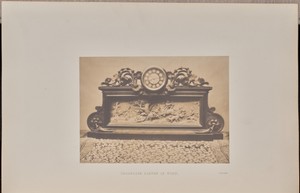 Clock-Case, Carved in Wood