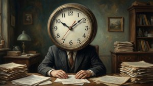 Clock Head Thinker